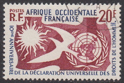 French West Africa 85 Used CV $2.00