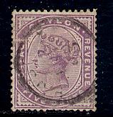 Ceylon Scott # 131, used