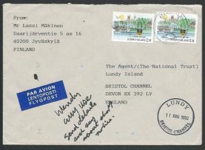 FINLAND TO LUNDY 1992 cover - arrival cds..................................10658