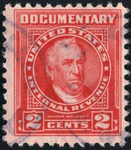 R655 2¢ Documentary Stamp (1954) Used