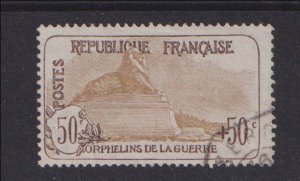 France  #B8  used  1917 Lion of Belfort  50c