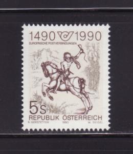 Austria 1486 Set MNH Young Postal Rider by Albrecht Durer (A