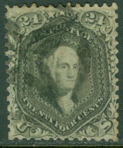 EDW1949SELL : USA 1863 Scott #78 Fine, Used. Clean stamp. Catalog $400.00.