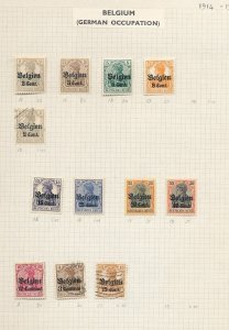 Germany Post Offices Occupation Berlin Early/Mid Used MH (Apx 55 Stamps) KRA725