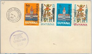 59868 - GUYANA - POSTAL HISTORY: COVER 1969 - RELIGION / MUSIC