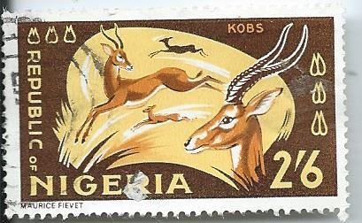 Nigeria #194 2'6 sh   (U)   CV $2.00