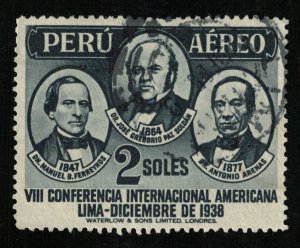 Peru AEREO, 2 soles (T-9191)