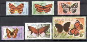 Laos -  406-11 (Bufferflies) - MNH - E230