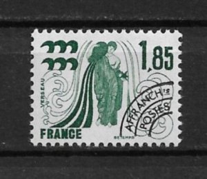 1977 France #1531 Zodiac Signs: 1.85F Aquarius MNH