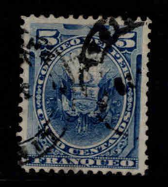 Peru  Scott 23 Used stamp