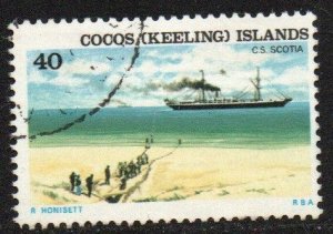 Cocos Islands Sc #29 Used