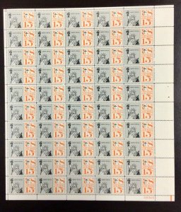 C63 Airmail Statue of Liberty  Untagged MNH 15 c Sheet of 50  FV $7.50  1961