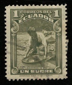 1937, Gold digger, Ecuador, 1S, YT #357 (RT-440)