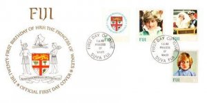 Worldwide First Day Cover, Royalty, Fiji