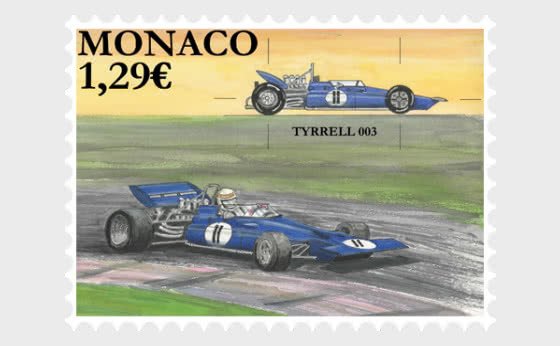 2024 Monaco Tyrrell 003  (Scott NA) MNH
