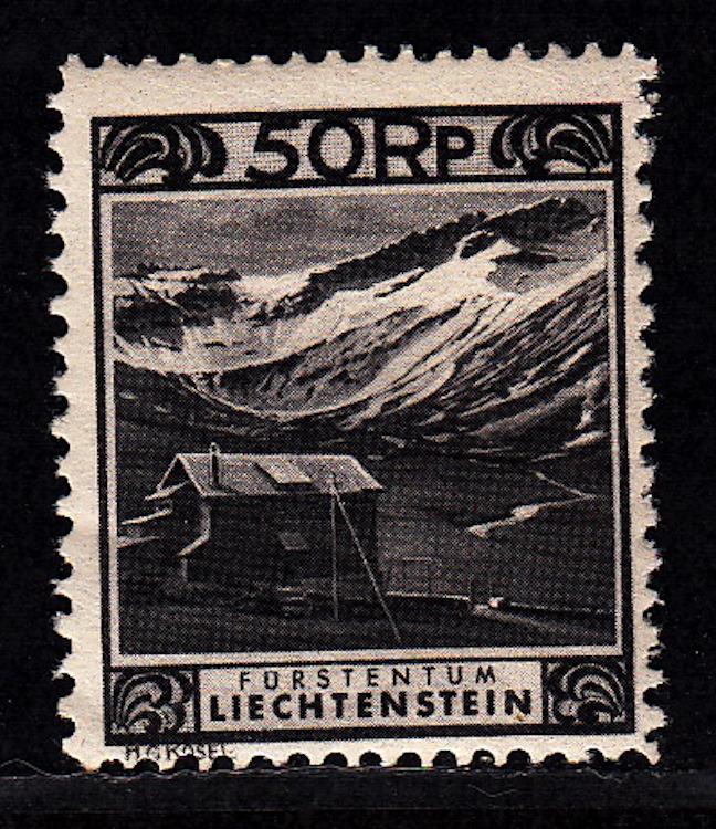 Liechtenstein, #102 Unused, hinged, CV$67.50