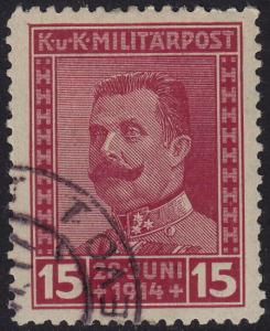 Bosnia & Herzegovina - 1917 - Scott #B14a - mint - Archduke