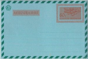 86224 - INDOCHINESIA  - Postal History - Stationery AEROGRAMME:  60- Orange