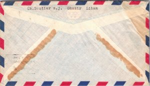 Lebanon 1954 - Airmail - Ghazir - J7484