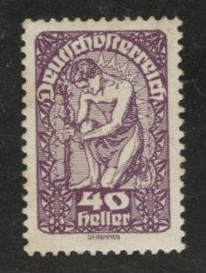 Austria Scott 212 MH* stamp 