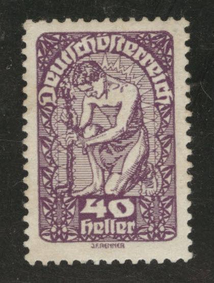 Austria Scott 212 MH* stamp 