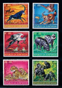 [75677] Guinea-Bissau 1978 Wild Life Monkey Hippopotamus Tiger  MNH