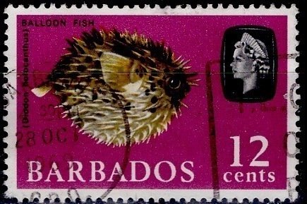 Barbados; 1967: Sc. # 274a; Used Single Stamp