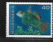 MICRONESIA, 163, MNH, MANDARINFISH