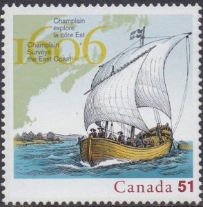 2155 Champlain Surveys The East Coast MNH