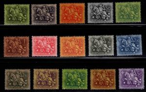 PORTUGAL Scott 761-775 MNH** Equestrian Seal of King Dinz 1953-56 set CV$110