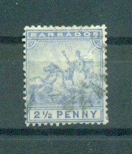 Barbados sc# 74 used cat value $.25