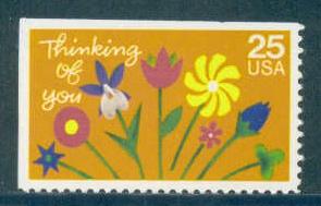 2397 25c Thinking of You Fine MNH BPS