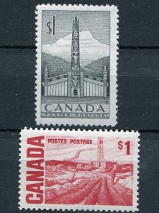 Canada #321 and #465b  VF NH - Lakeshore Philatelics