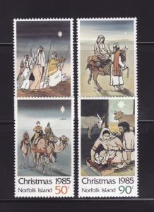 Norfolk Island 373-376 Set MNH Christmas (A)