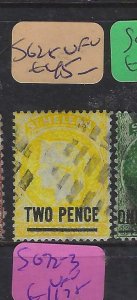 ST HELENA  (P0105B)  QV  2D     SG  25   CORK CANCEL   VFU