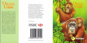 Singapore 2001 Orangutan Booklet  VF