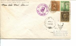 USA SC# 805, 899, 551 FDC Baton Rough Air Base in 1942