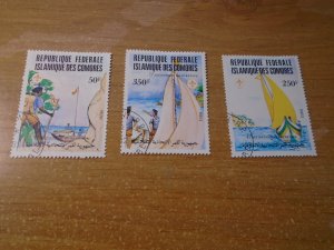 Comoro Islands  # 541/ 543-44  used  Scouting