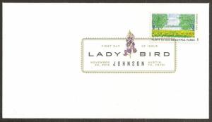 US 4716b Lady Bird Johnson Beautiful Parks DCP FDC 2012