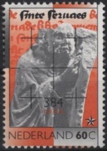 Netherlands 656 (mnh) 60c statue of St. Servatius (1984)