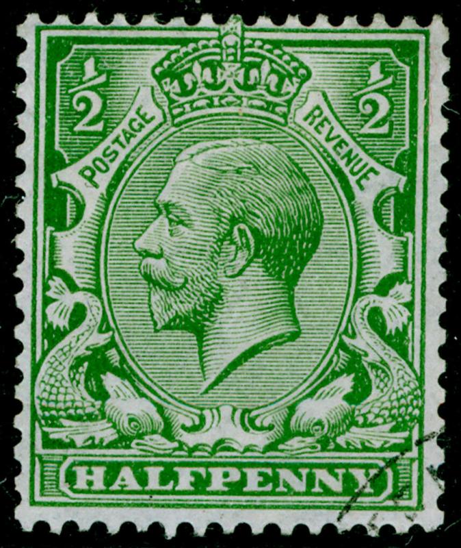 SG397, ½d bright green, FINE USED. Cat £180.