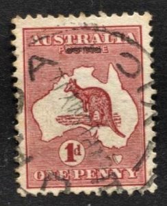 STAMP STATION PERTH Australia #2 Kangaroo Used Wmk.8 CV$2.00