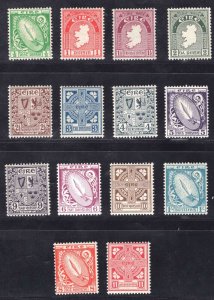 MOMEN: IRELAND SC #106-117,137-138 MINT OG H VF LOT #66213