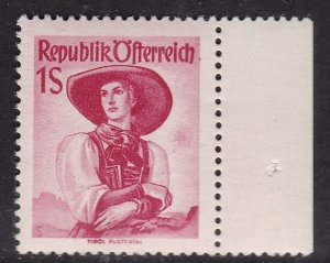 AUSTRIA ^^^^sc# 538 MNH COSTUME Key 1S value hcv @@ ha2725ostt