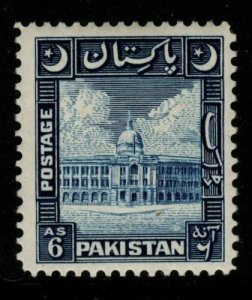 PAKISTAN SG48 1949 6a BLUE MTD MINT 