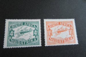 South Africa 1929 Sc C5-C6 set MH