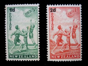 NEW ZEALAND - SCOTT# B14-B15 - MNH - CAT VAL $10.00