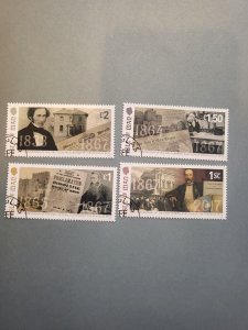 Stamps Isle of Man Scott #1456-9 used