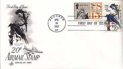 United States, First Day Cover, Art, Birds