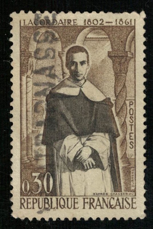 1961, Father Lacordair, France, 0,30 c, YT #1287 (Т-8215)